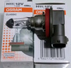 歐司朗（OSRAM）汽車(chē)燈泡大燈近光燈遠光燈鹵素燈霧燈 H11  標準型 12V  (單支裝) 曬單實(shí)拍圖