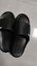 回力拖鞋男夏季新款外穿止滑耐磨居家浴室涼拖鞋子男款學(xué)生宿舍沙灘鞋 黑色 【防滑防臭】 43 曬單實(shí)拍圖