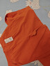 紀柏女褲棉麻女裝亞麻夏季女款休閑褲女2026年新款夏款薄款直筒闊腿褲 橙色【高品質(zhì)棉麻】 L 建議【106-120斤】 曬單實(shí)拍圖
