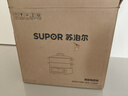 蘇泊爾（SUPOR）有鈦電蒸鍋 家用多功能燉蒸煮一體電熱鍋 0涂層不銹鋼底電煮鍋 18L電火鍋多用途鍋 ZN30FC1269 曬單實(shí)拍圖