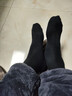 真維斯真維斯襪子男士中筒襪運動(dòng)棉襪抗菌防臭吸汗春秋季黑色短襪長(cháng)筒襪 【中筒】2灰+3黑 均碼 曬單實(shí)拍圖