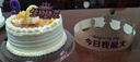 元祖（GANSO）6號水果之戀冰淇淋蛋糕580g 生日蛋糕同城配送 動(dòng)物奶油網(wǎng)紅冰品 曬單實(shí)拍圖