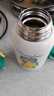 杯具熊（BEDDYBEAR）正品開(kāi)口笑雙飲兒童保溫杯大容量吸管水杯上學(xué)保溫壺 雙飲愜意C熊【禮盒裝】 600ml 曬單實(shí)拍圖