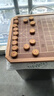 御圣 御圣象棋陰雕實(shí)木中國象棋高檔黃金檀木木黃雞翅木50號通用 5分黃金檀木象棋皮盒裝 曬單實(shí)拍圖