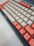 CHERRY櫻桃KW300MX TKL機械鍵盤(pán)81鍵NewVintage無(wú)線(xiàn)熱插拔兼容MACMINI電競辦公家用 粉/藍 靜音紅軸 曬單實(shí)拍圖
