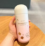 星巴克（Starbucks）粉色櫻花貓爪不銹鋼帶茶漏保溫杯迷你膠囊水杯情人節教師節禮物 360ml 粉色櫻花膠囊保溫杯 曬單實(shí)拍圖