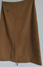 Olrain歐芮兒法式卡其色半身裙女春裝新款高腰顯瘦直筒鉛筆裙 卡其色 L 曬單實(shí)拍圖