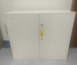 中偉（ZHONGWEI）鋼制鐵皮儲物柜辦公柜員工儲物柜帶鎖文件柜落地矮柜分雙節下節 曬單實(shí)拍圖
