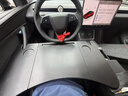 YZ適用于特斯拉小桌板Model3y車(chē)載餐盤(pán)折疊電腦桌板車(chē)用辦公桌 全系MY/3碳纖紋雙折疊桌板-一塊 曬單實(shí)拍圖