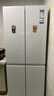 海爾出品統帥冰箱405升四開(kāi)門(mén)十字對開(kāi)門(mén)白色冰箱雙開(kāi)門(mén)風(fēng)冷無(wú)霜一級能效雙變頻三檔變溫家用電冰箱 一級雙變頻+三檔變溫+母嬰空間+智能WIFI 曬單實(shí)拍圖