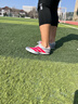 阿迪達斯小蟬翼二代  田徑精英巴黎火焰Adidas Finesse 2男女厚底短跑釘鞋 JH5234/大蟬翼四代/含手提袋 41.5 曬單實(shí)拍圖