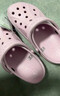 卡駱馳（CROCS）洞洞鞋貝雅卡駱班輕便耐磨一腳蹬休閑鞋|205089 黑色/白色-066 40 (250mm) 曬單實(shí)拍圖