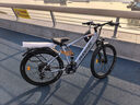 鳳凰（Phoenix）電動(dòng)自行車(chē)鋰電池助力車(chē)男女士成人減震變速電動(dòng)山地車(chē)電瓶車(chē) 26寸輻條輪/7速/5檔力矩傳感/999銀 48V30AH電動(dòng)續航約90公里 曬單實(shí)拍圖