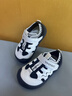 英氏嬰兒穩步鞋寶寶包頭休閑鞋抗菌軟底鞋春秋透氣網(wǎng)眼鞋百搭童鞋 米色/黑色 24 內長(cháng)15.5/腳長(cháng)14.6-15.0 曬單實(shí)拍圖