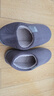 回力全包棉鞋男女士室內外穿冬季防滑棉拖鞋HLX0233灰色42-43碼 曬單實(shí)拍圖