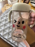 日康（rikang）直飲奶瓶 PPSU嬰兒吸管杯6個(gè)月+喝牛奶360ML帶手柄 B1077 象牙白 曬單實(shí)拍圖