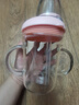 富光玻璃牛奶杯兒童家用沖泡奶粉寶寶嬰幼兒雙把手可微波水杯子350ml 曬單實(shí)拍圖
