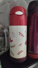 膳魔師（THERMOS）保溫杯兒童吸管杯大容量男女學(xué)生316L不銹鋼杯子水杯生日禮物TCMI 小紅帽 400ml 曬單實(shí)拍圖