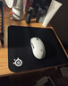 賽睿（SteelSeries）QcK Medium 游戲鼠標墊大號 鼠標墊游戲電競 電競fps順滑鼠標墊 CSGO 無(wú)畏契約 M號 320*270*2mm 曬單實(shí)拍圖
