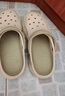 DMPD醫用手術(shù)室拖鞋男款夏季外穿2025新款厚底eva防滑防臭護士洞洞鞋 米綠【加厚軟底】 42-43 正碼（內長(cháng)265mm） 曬單實(shí)拍圖