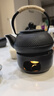 輕松舍黑陶海浪溫茶爐小火爐蠟燭保溫底座茶杯加熱溫茶器暖茶器 曬單實(shí)拍圖