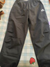 匹克（PEAK）兒童加絨長(cháng)褲童裝褲子戶(hù)外保暖沖鋒褲束腳長(cháng)褲加絨 曬單實(shí)拍圖