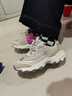斯凱奇（Skechers）38節禮物奶茶熊女鞋春厚底老爹鞋軟底百搭熊貓鞋休閑運動(dòng)鞋149238 曬單實(shí)拍圖