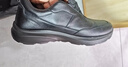 貴之步男鞋春秋季牛皮鞋子運動(dòng)休閑商務(wù)通勤男士皮鞋 G919 巖灰色 42 曬單實(shí)拍圖