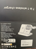 四合一無(wú)線(xiàn)充電器時(shí)鐘鬧鐘小夜燈適用蘋(píng)果iphone12-17手機華為手表耳機立式桌面充電站男士禮物 黑色 蘋(píng)果手表充電 曬單實(shí)拍圖