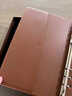 白校長(cháng)a5三折疊活頁(yè)本高顏值商務(wù)辦公多功能皮面筆記本禮盒套裝本子會(huì )議記錄本可拆卸外殼橫線(xiàn)內芯記事本 A5-棕色-甄選禮盒 曬單實(shí)拍圖