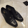 金利來(lái)（Goldlion）【春夏煥新】男鞋正裝時(shí)尚商務(wù)皮鞋舒適牛津鞋G563230733AAA黑39 曬單實(shí)拍圖