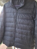 鴨鴨（YAYA）男士羽絨服輕薄立領(lǐng)短款青年秋冬保暖休閑百搭純色外套男Y11 曬單實(shí)拍圖