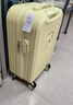 袋鼠（KANGAROO）多功能行李箱男女高顏值結實(shí)耐用學(xué)生旅行萬(wàn)向輪拉桿箱密碼鎖皮箱 檸檬黃【多功能加厚抗摔】 20英寸 【登機箱】 曬單實(shí)拍圖