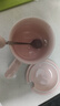 可愛(ài)fufu生日蛋糕馬克杯帶蓋勺陶瓷杯送女生高顏值有意義生日禮物 【禮盒裝】奶酪杯+蓋+勺1個(gè)350ml 曬單實(shí)拍圖