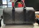 蔻馳（COACH）奧萊男士男包經(jīng)典標志VENTURER 27號大容量旅行手提包通勤 青銅色硬件/炭黑色 混合色 曬單實(shí)拍圖