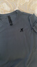 特步運動(dòng)t恤衫短袖男夏裝新款跑步速干衣薄款健身服半袖 海巖灰-男（0175） L 曬單實(shí)拍圖