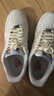耐克NIKE男空軍一號AF1 AIR FORCE1馬年限定款 運動(dòng)鞋IQ1119-011白42 曬單實(shí)拍圖