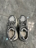 百麗情人節禮物云鯨時(shí)髦設計老爹鞋女26春新厚底鞋JD018AM6 銀色 37 曬單實(shí)拍圖