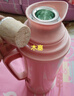 清水（SHIMIZU）老式熱水瓶大容量保溫壺玻璃內膽暖瓶學(xué)生宿舍用SM-1061/1071 櫻花粉2L 曬單實(shí)拍圖