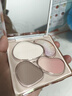 Mistine蜜絲婷奶咖面部綜合彩妝一體盤(pán)粉餅高光修容腮紅三合一生日禮物 曬單實(shí)拍圖