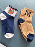兒童襪子男童秋冬季新款加厚純棉防臭潮男孩洋氣大童中學(xué)生中筒襪 隨機 2雙 均碼 曬單實(shí)拍圖