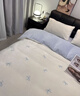 貓人A類(lèi)牛奶絨刺繡四件套1.5/1.8米床上秋冬套件加厚雙面珊瑚絨床單被套200*230cm 曬單實(shí)拍圖