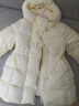 笛莎（DEESHA）童裝女童羽絨服2025冬季款中大童加厚保暖收腰中長(cháng)款羽絨服三防 曬單實(shí)拍圖