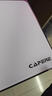 CAPERE(鎧雷)防水全鋼化微蝕刻玻璃游戲鼠標墊加厚中號防滑PU底電競 玻璃墊【皓月白】小號350x250x6mm 曬單實(shí)拍圖
