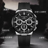 天王（TIAN WANG）新品男士三眼運動(dòng)手表凱旋系列商務(wù)男表石英表送禮51589 玄石黑 曬單實(shí)拍圖