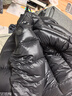 波司登（BOSIDENG）羽絨服男女同款泡芙加厚鵝絨商場(chǎng)同款百搭外套B250243110 【店長(cháng)推薦】幻夜黑-自然光-于適同款色-高品質(zhì) L 170/92A充絨量194g 體重約120-130斤 曬單實(shí)拍圖