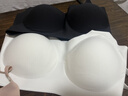 蕉內氧氣330A無(wú)尺碼女士?jì)纫路鄣滓簾o(wú)痕透氣無(wú)鋼圈吊帶背心式文胸罩 曬單實(shí)拍圖