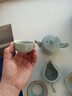 哥窯功夫茶具套裝家用陶瓷開(kāi)片泡茶壺過(guò)濾組公道杯子喝茶杯中式風(fēng) 新款哥窯十頭茶壺套裝 曬單實(shí)拍圖