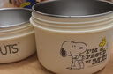 史努比（SNOOPY）保溫飯盒上班族便當盒餐盒316不銹鋼飯盒學(xué)生帶飯大容量保溫桶4層 曬單實(shí)拍圖