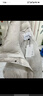 紅袖三防休閑保暖羽絨服冬季新款女裝落肩拉鏈立領(lǐng)寬松顯瘦氣質(zhì)短外套 淺米005 S 曬單實(shí)拍圖